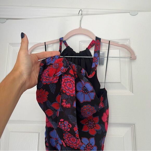 ModCloth High Neck Tie Waist Maxi Dress - Picture 5 of 7